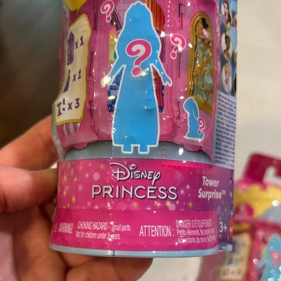 Disney Princess Mystery Castle Pack - Pink, Blue, Yellow Storytime Stackers - Picture 4 of 11